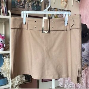 Belted Y2K Mini Skort